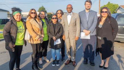 Group photo with Asm. Gipson and guest speakers
