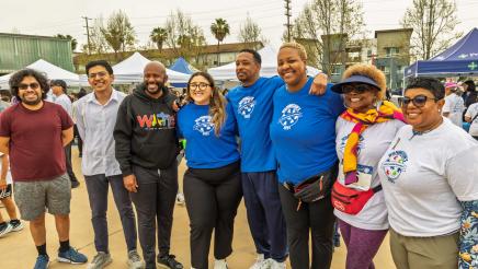 Group photo of Asm. Gipson with attendees