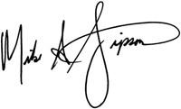 Asm Mike Gipson signature